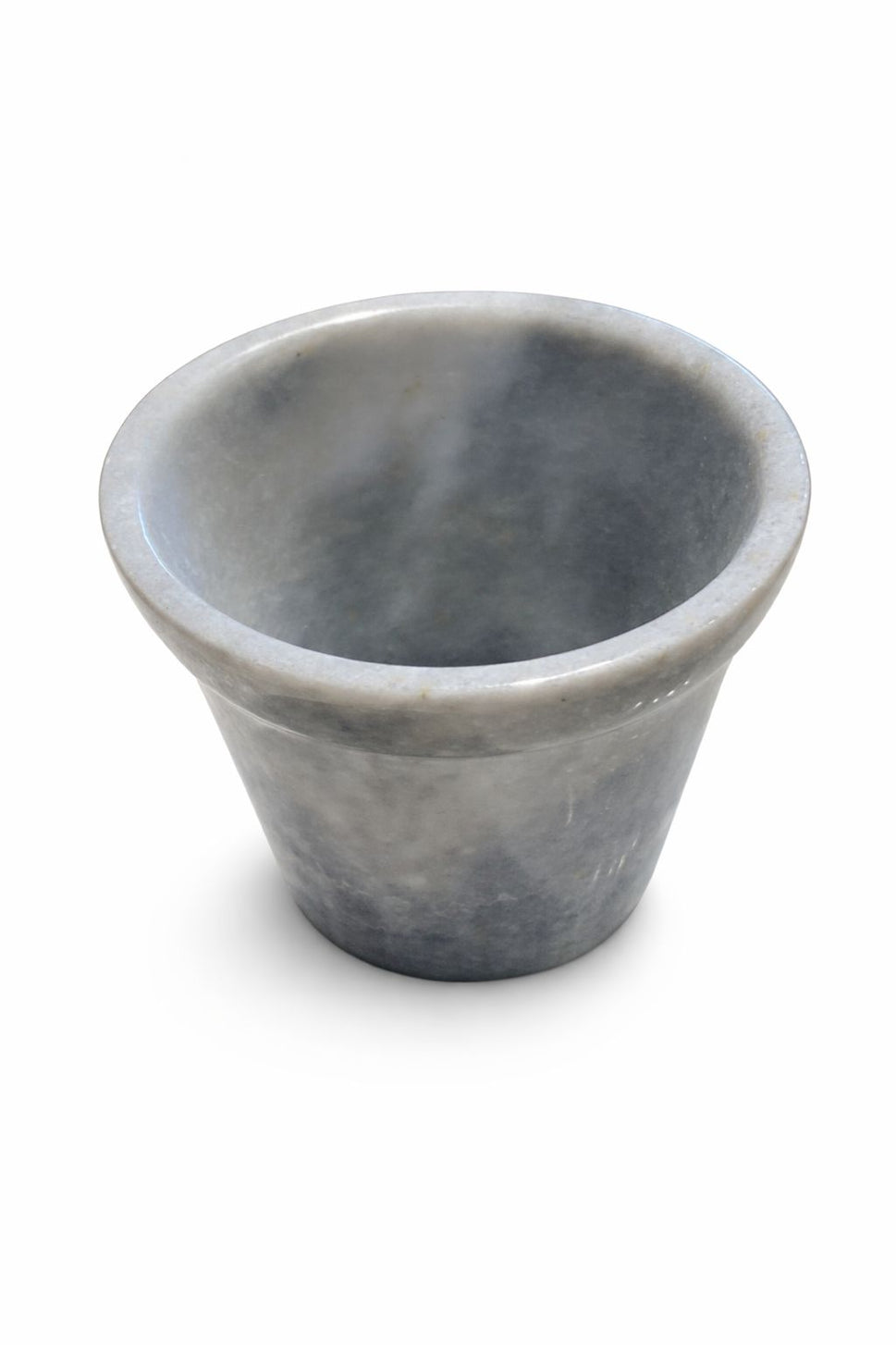 Grey Marble Tapered Planter