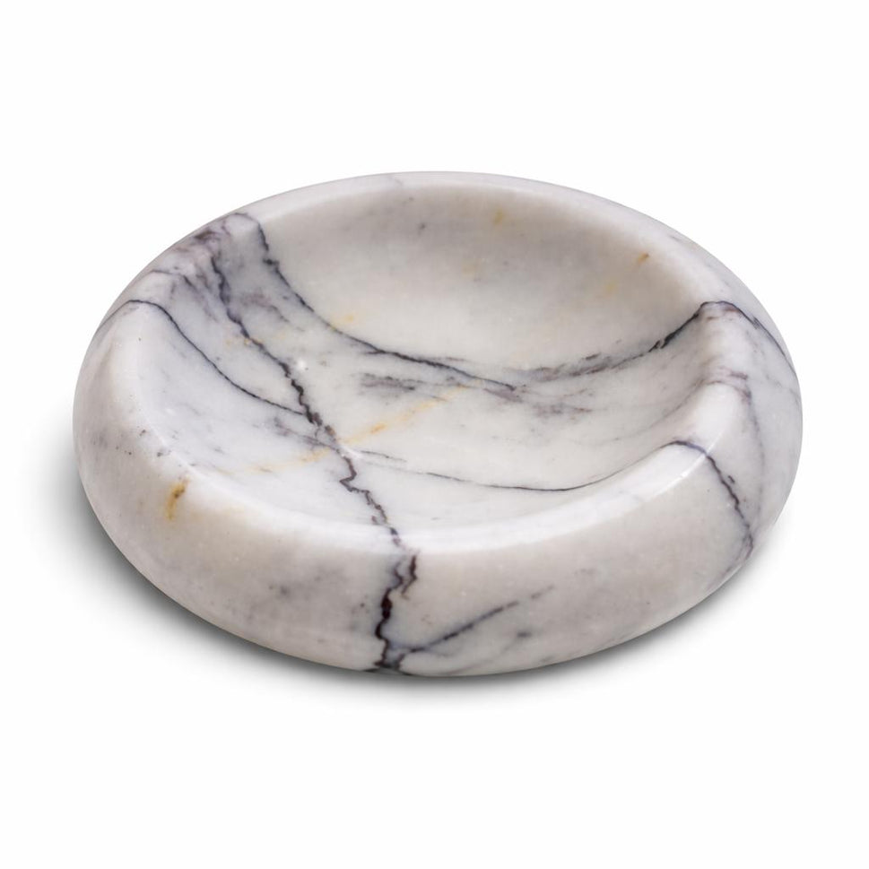 Calacatta Viola Round Catchall Dish