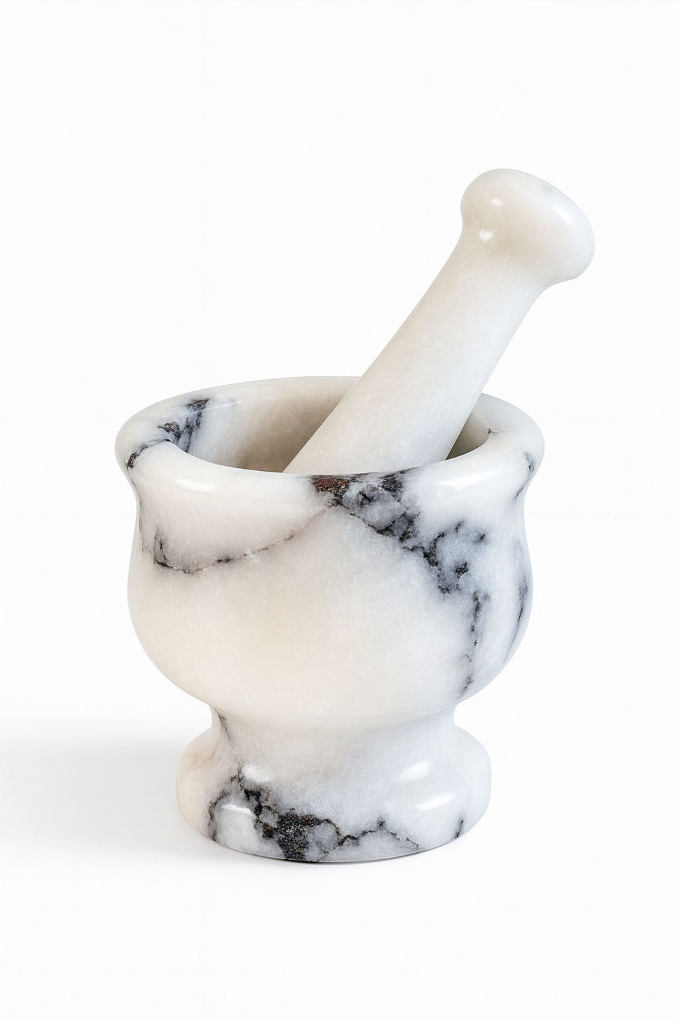 Marble Mortar and Pestle
