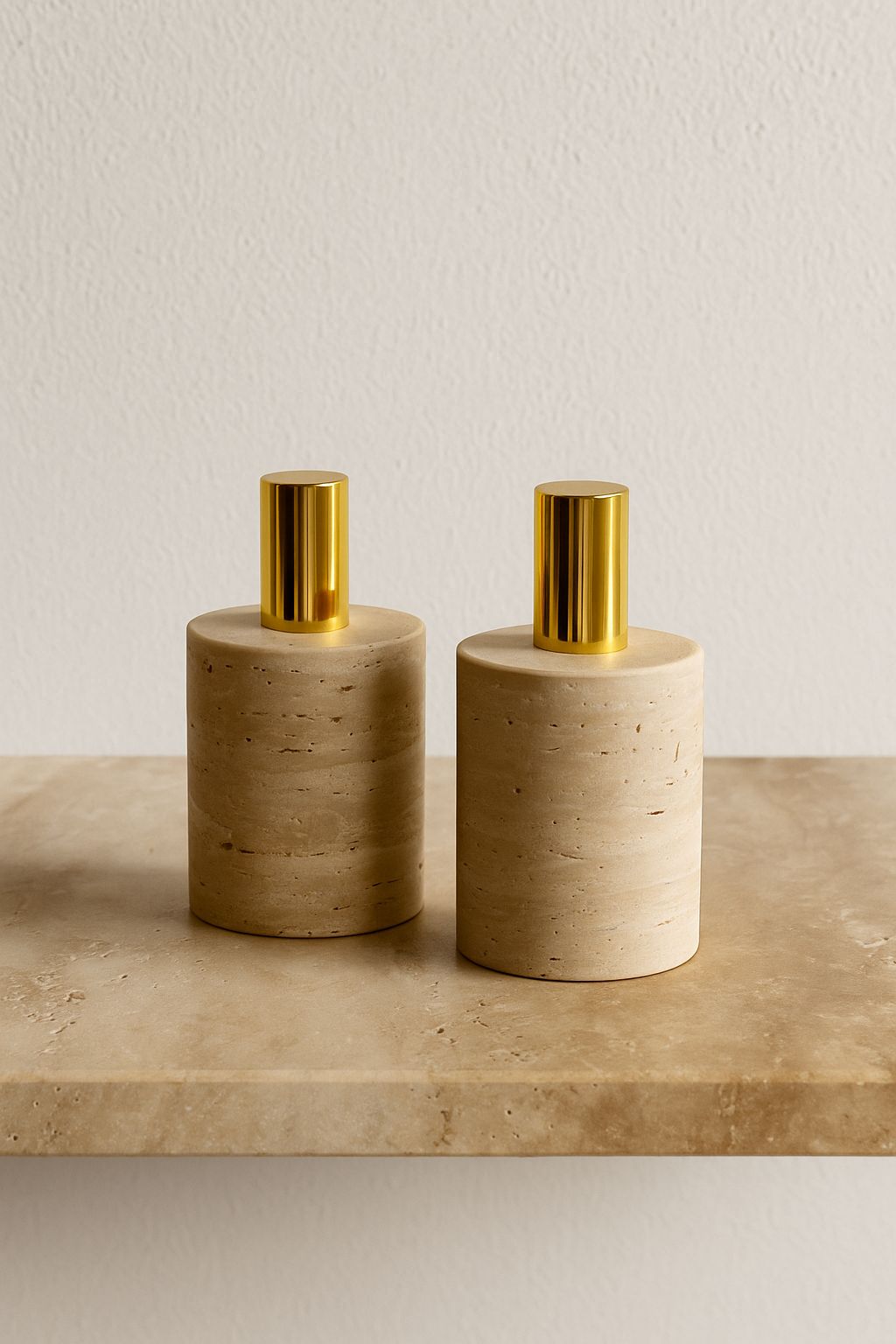 Travertine Refillable Perfume Bottle