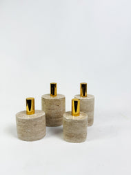 Travertine Refillable Perfume Bottle