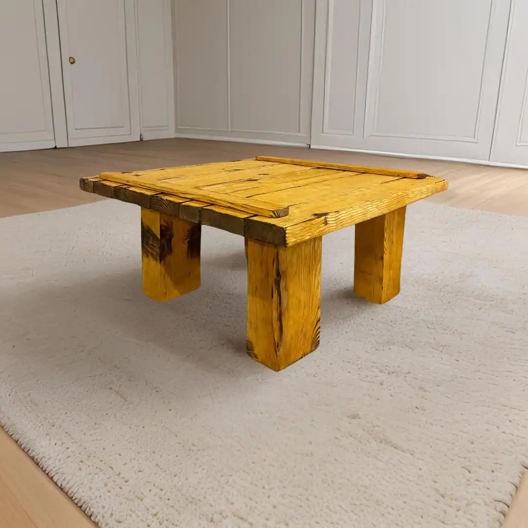 Rustikale Badezimmerwaschtische - Schmaler Bauernhausstil, Live Edge Wood