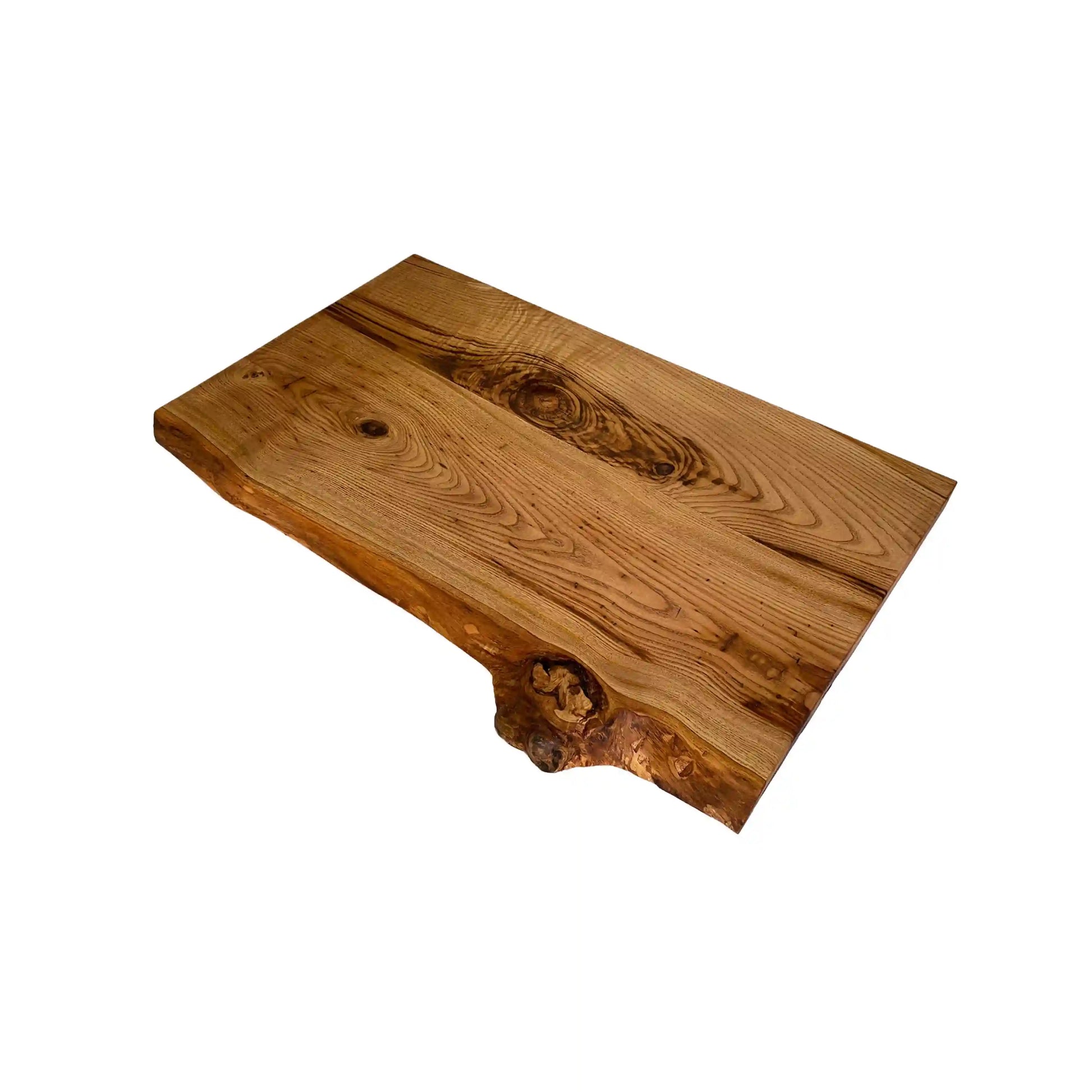 Farmhouse Floating Shelf with Metal Brackets - Custom Size Shelves