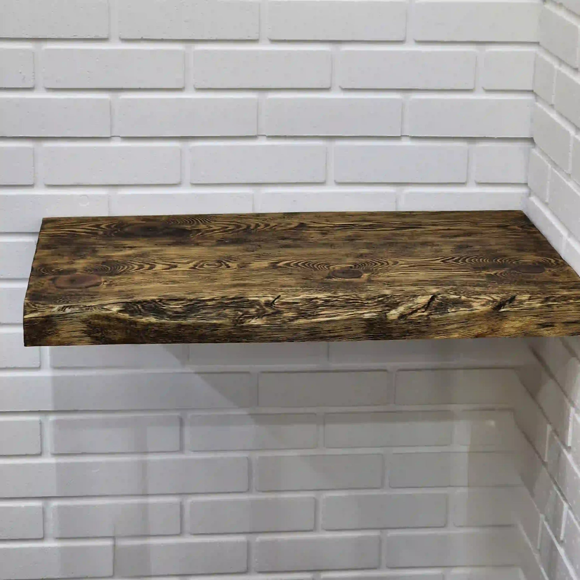 Rustic Bathroom Live Edge Vanities - Solid Wood Slab Vanity