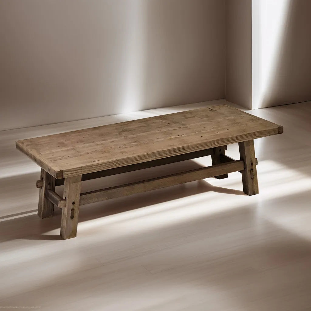 Rustikale Badezimmerwaschtische - Schmaler Bauernhausstil, Live Edge Wood