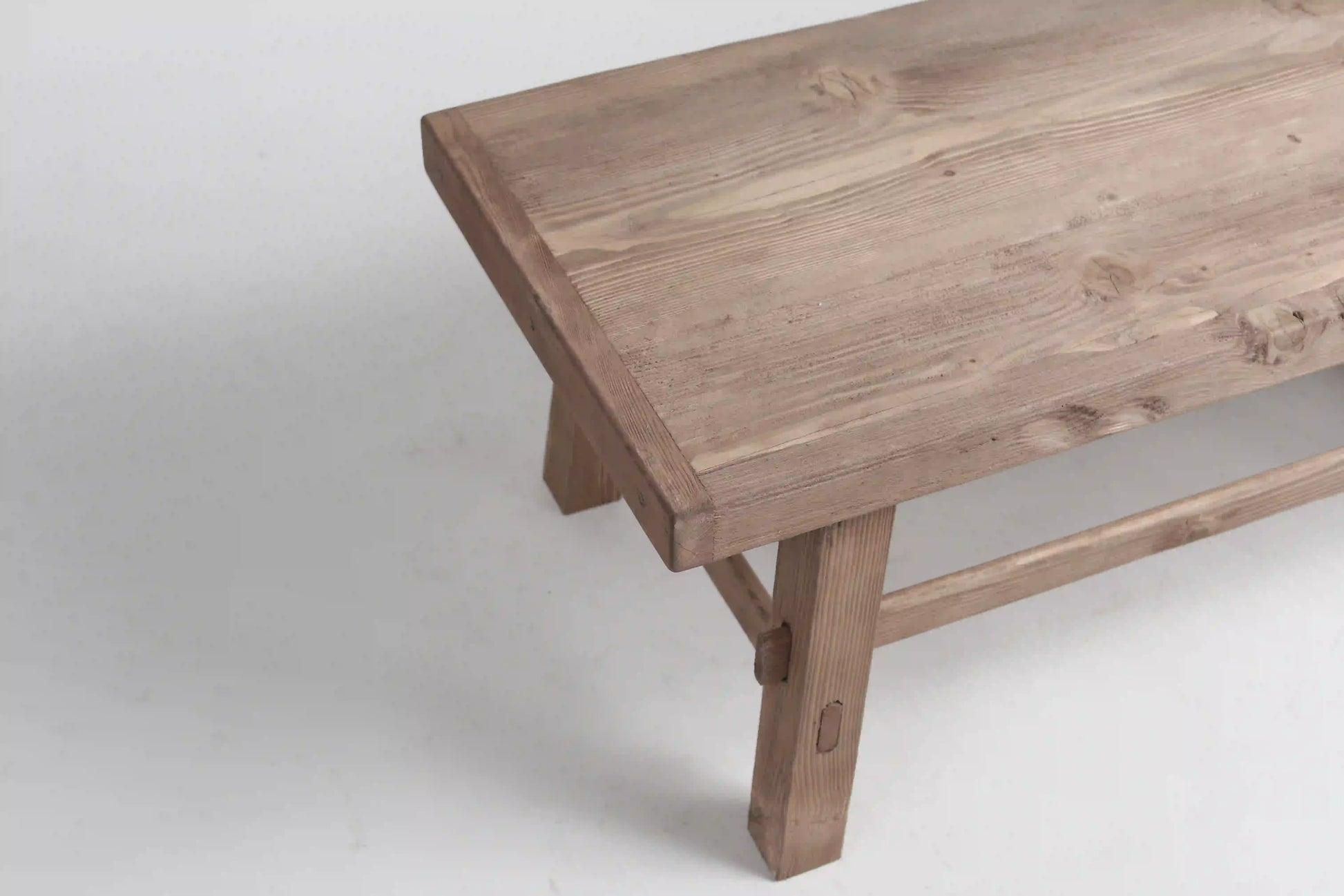 Rustikale Badezimmerwaschtische - Schmaler Bauernhausstil, Live Edge Wood