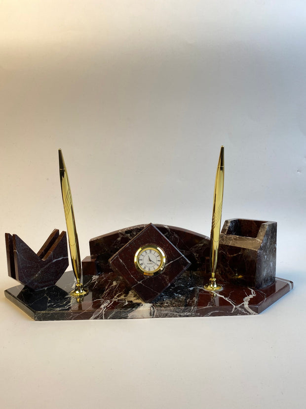 Marble and Brass Gift Guide: Bookends, Sculptures and Desk Sets