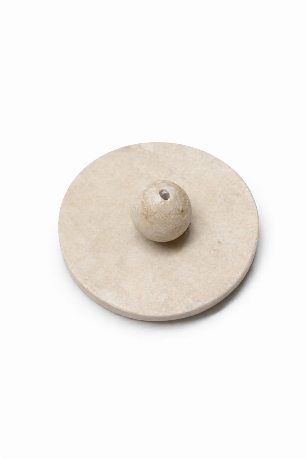 Travertine Incense Holder