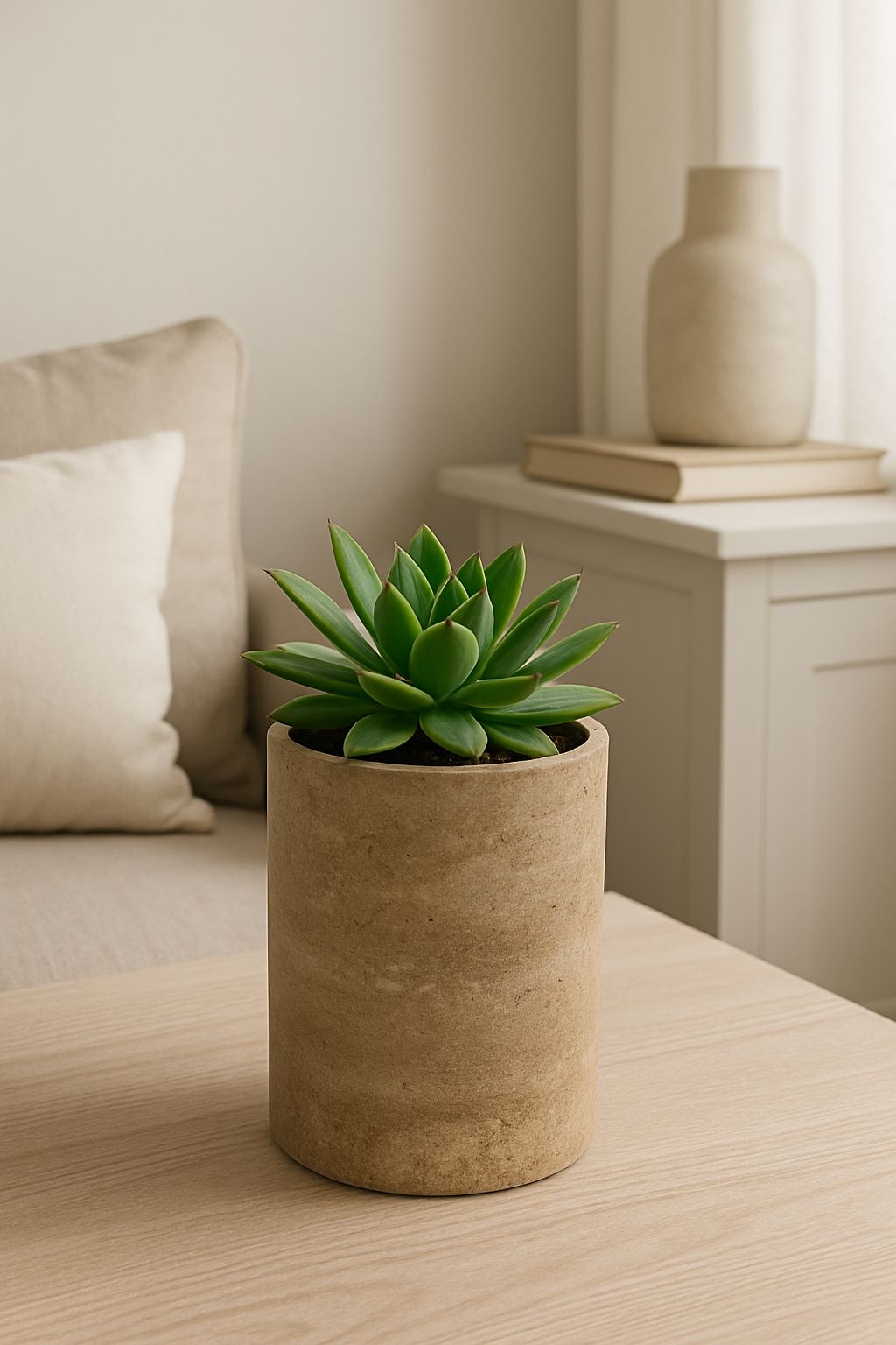 Travertine Utensil Holder