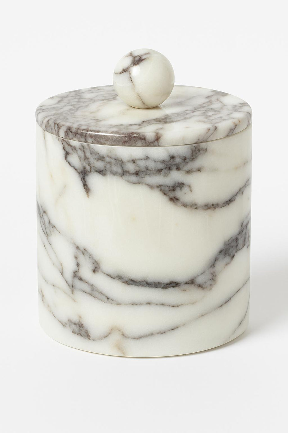 Calacatta Viola Canister with Lid