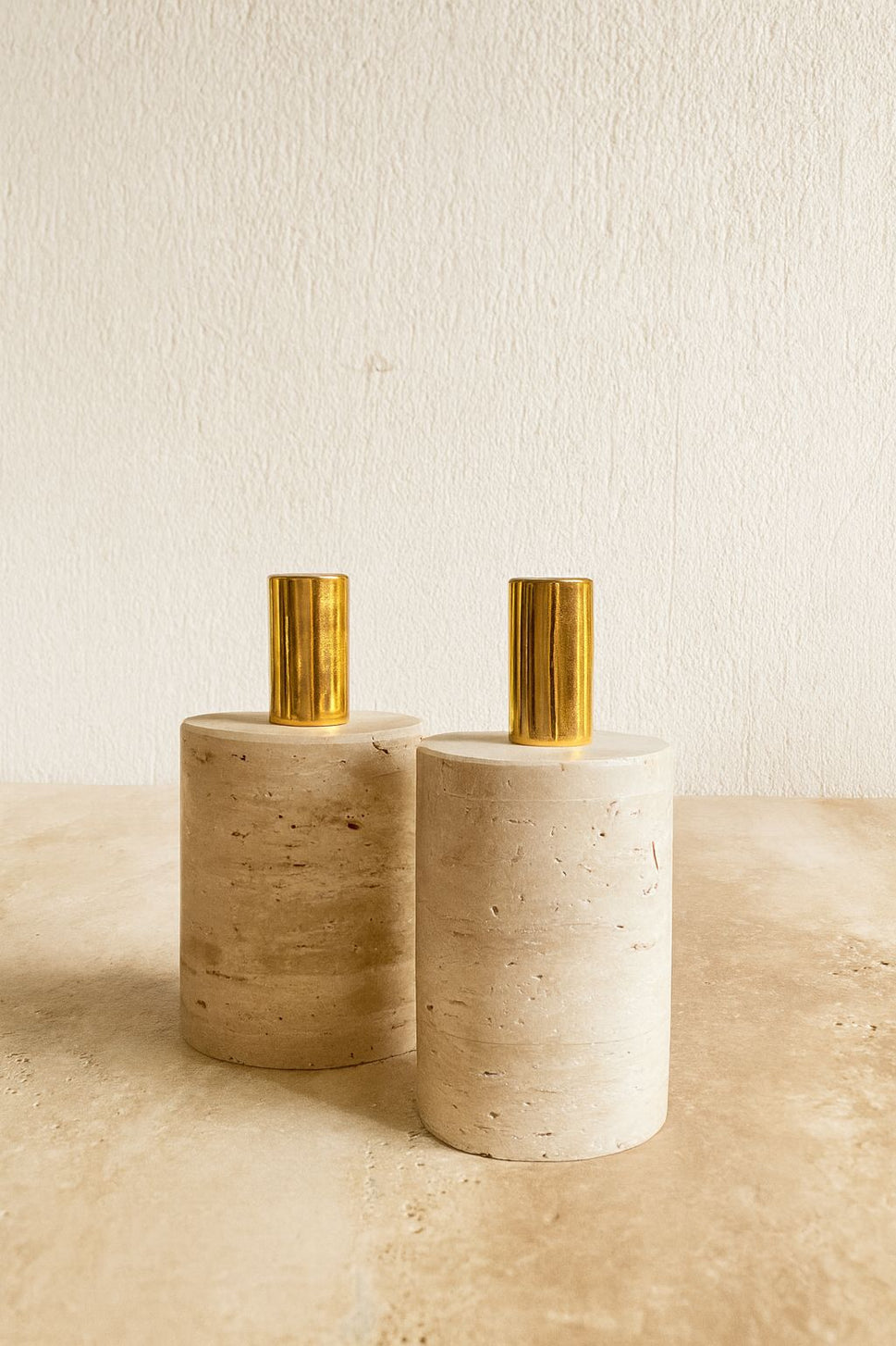 Travertine Refillable Perfume Bottle