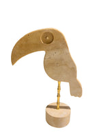 Switch Travertine Toucan Sculpture – handcrafted natural stone, view 3 3 image