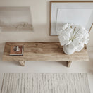 Switch Rustic Entryway Wooden Console Table - Live Edge Wood Bench 3 image