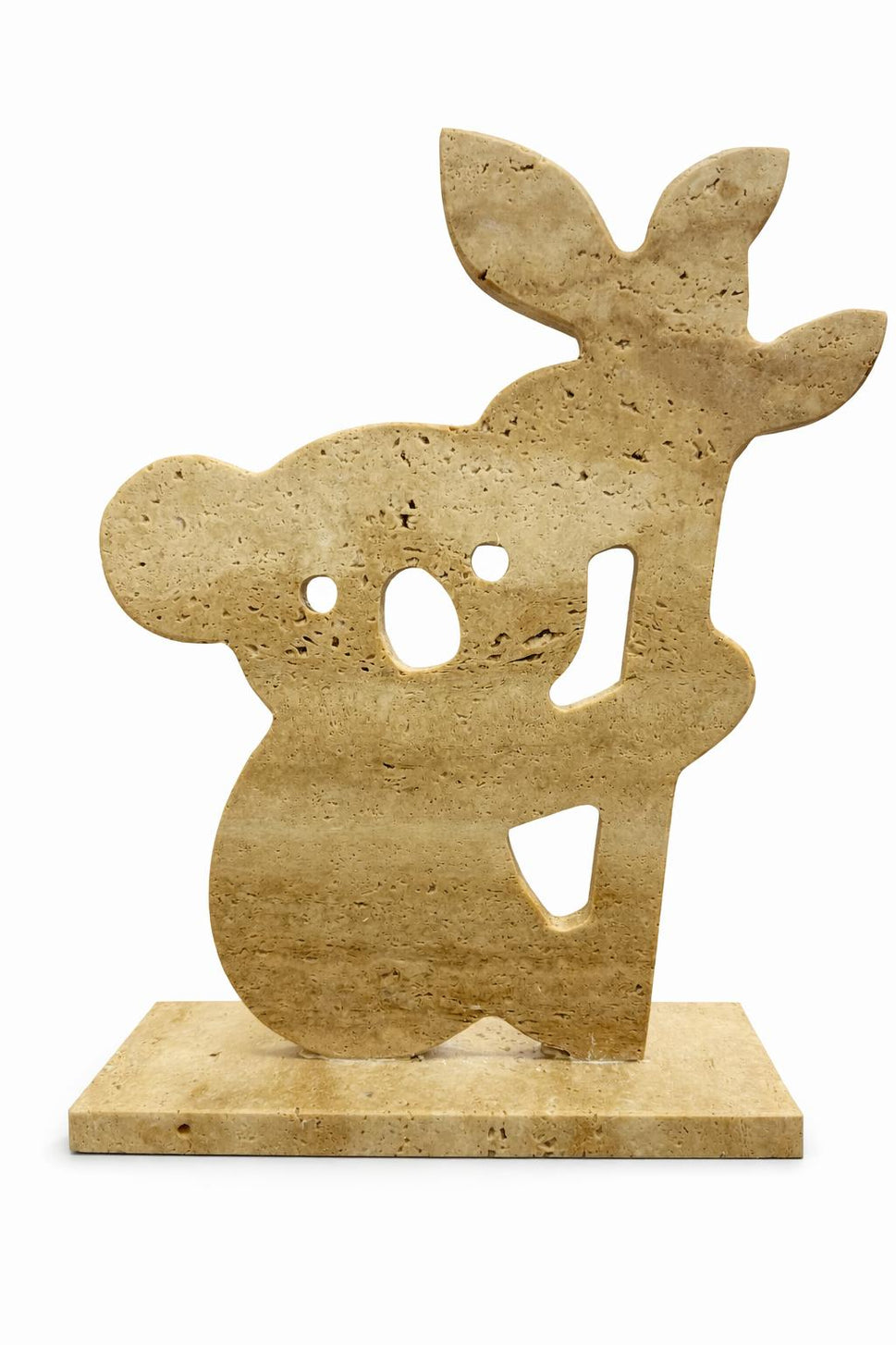 Travertine Koala Sculpture