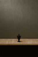 Switch Grey Marble Apothecary Jar with Lid – handcrafted natural grey marble, view 3 3 image