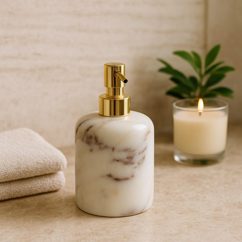 Calacatta Viola Soap Dispenser