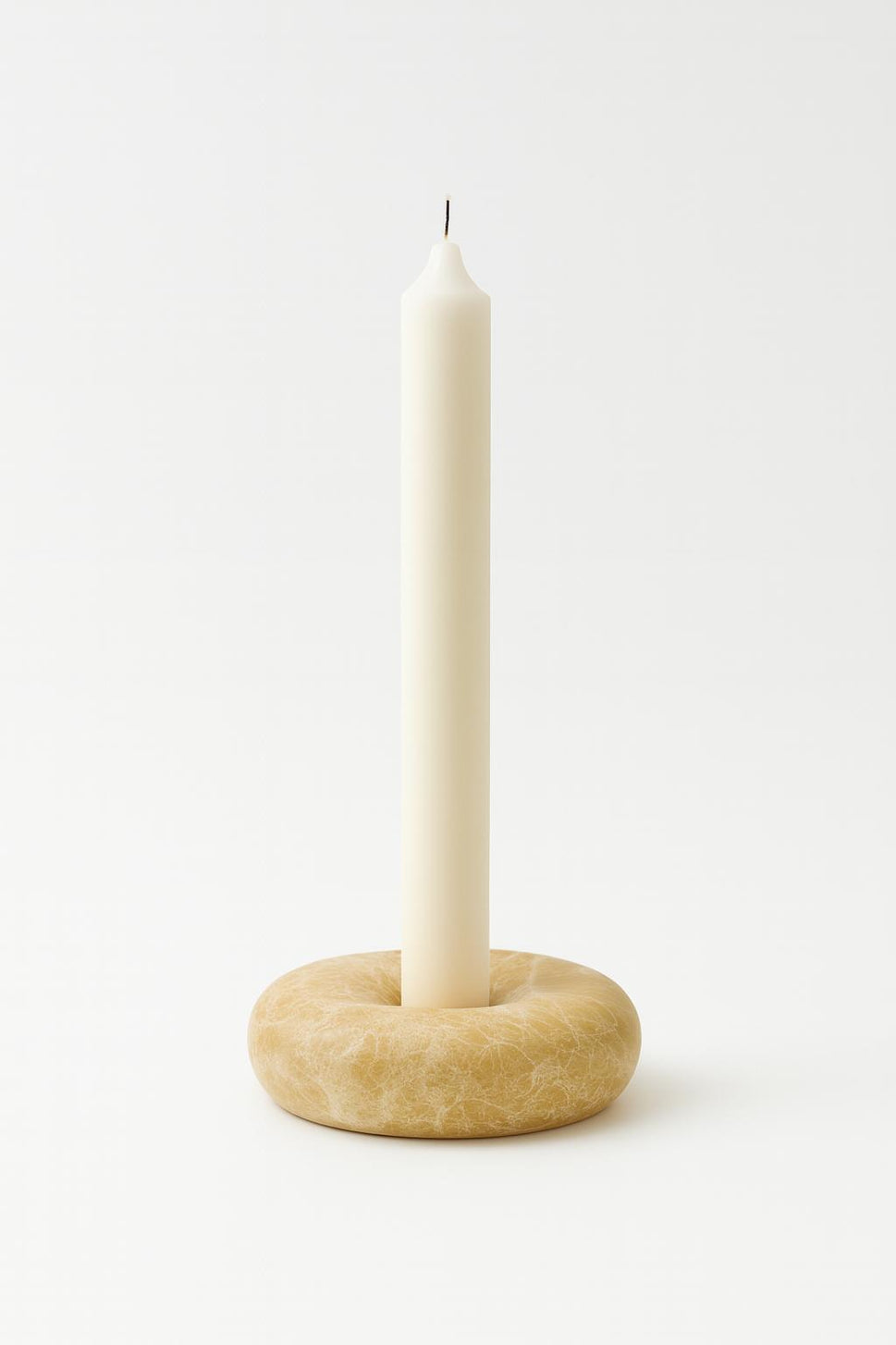 Stone Taper Candle Holder