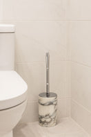 Switch Calacatta Viola Toilet Brush Holder – handcrafted natural calacatta viola, view 2 2 image