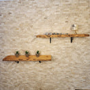 Switch Farmhouse Floating Shelf with  Metal Brackets - Custom Size Shelves 3 image