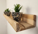 Switch Picture Ledge Shelf, Farmhouse Floating Shelf with  Metal Brackets - Custom Size Shelves 2 image