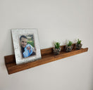 Switch Picture Ledge Shelf, Farmhouse Floating Shelf with  Metal Brackets - Custom Size Shelves 2 image