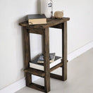 Switch Rustic Coffee Table - Live edge solid brown top unique wooden 2 image