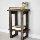 Switch Rustic Coffee Table - Live edge solid brown top unique wooden 3 image