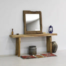 Switch Rustic Entryway Wooden Console Table - Live Edge Wood Dresser 3 image