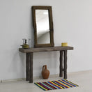 Switch Rustic Entryway Wooden Console Table w.t Live Edge Wood Dresser 2 image