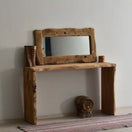 Switch Rustic Entryway Wooden Console Table - Live Edge Chestnut Wood 2 image