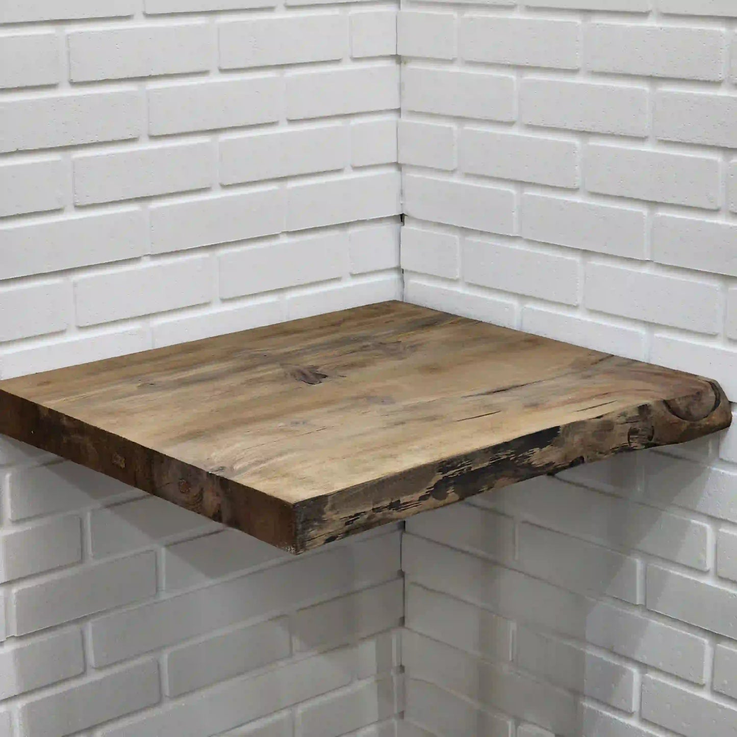 Rustic Bathroom Live Edge Vanities - Solid Wood Slab Vanity