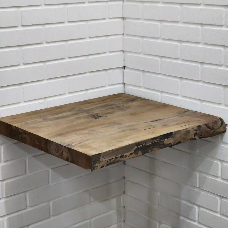 Rustic Bathroom Live Edge Vanities - Solid Wood Slab Vanity