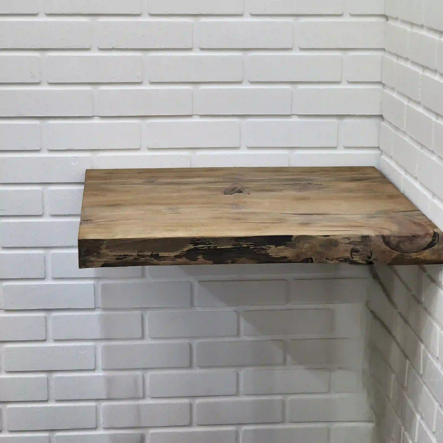 Rustic Bathroom Live Edge Vanities - Solid Wood Slab Vanity