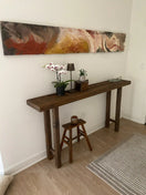 Switch Rustic Entryway Wooden Console Table - Live Edge Wood Furniture 2 image