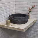 Switch Rustic Bathroom Live Edge Vanities - Farmhouse Wood Slab Vanity 2 image