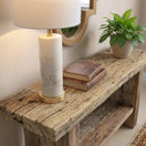Switch Rustic Entryway Wooden Console Table - Live Edge Wood Bench 3 image