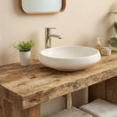 Switch Rustic Bathroom Single or Double Sinks Vanity - Narrow Live Edge Wood 3 image