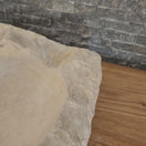 Switch Norhew Raw Travertine Vessel Sink - Hand-Chiseled Square Design 3 image